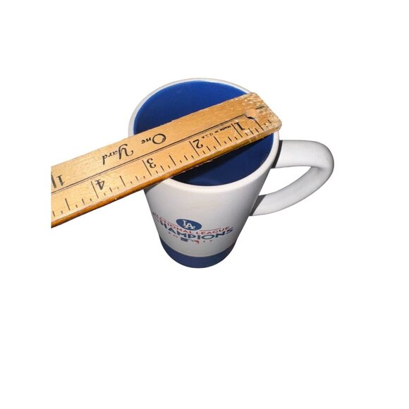 Los Angeles Dodgers National League Champions 2017 Ceramic Mug Set By Gold Bond - Picture 8 of 10